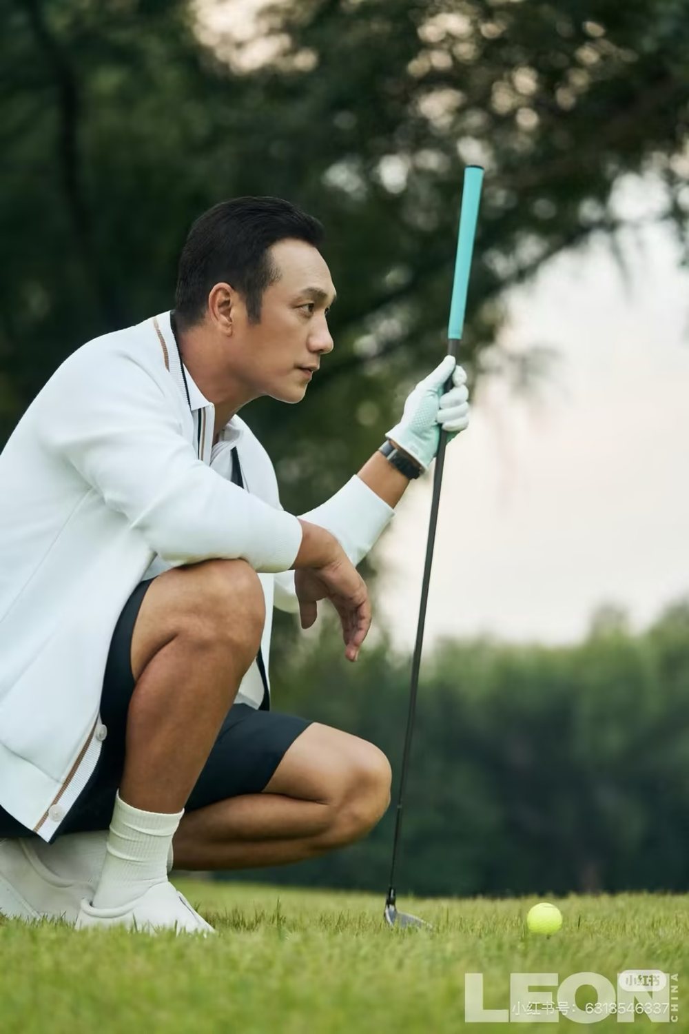 @黄觉 on the course