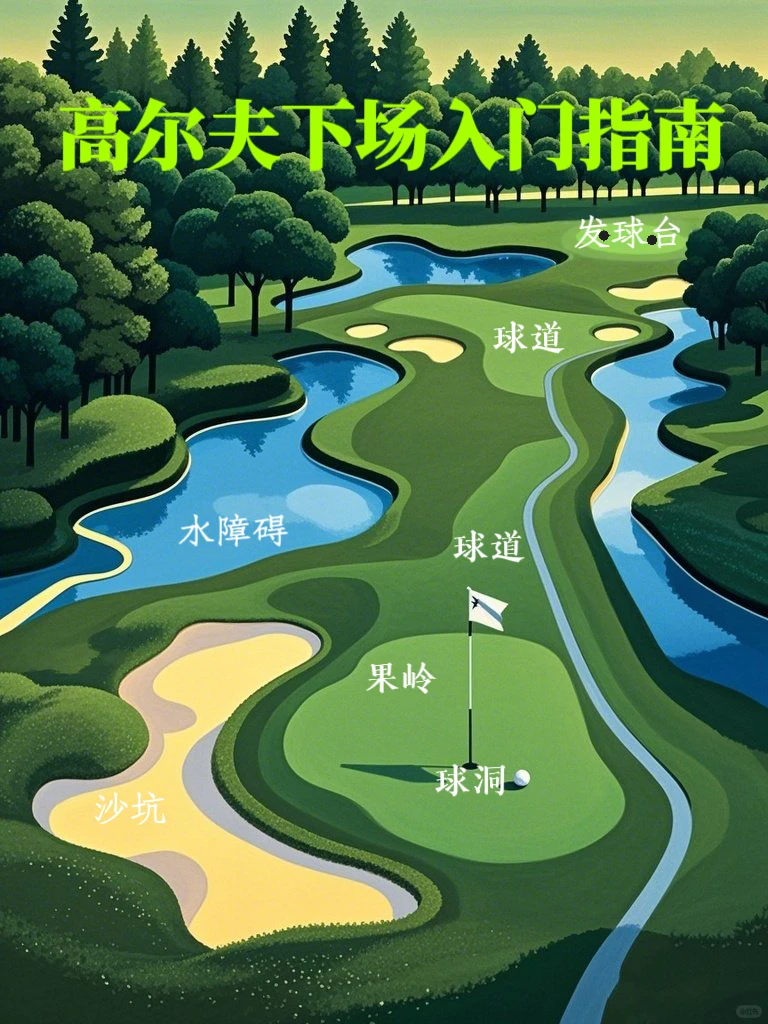 Golf course beginner guide
