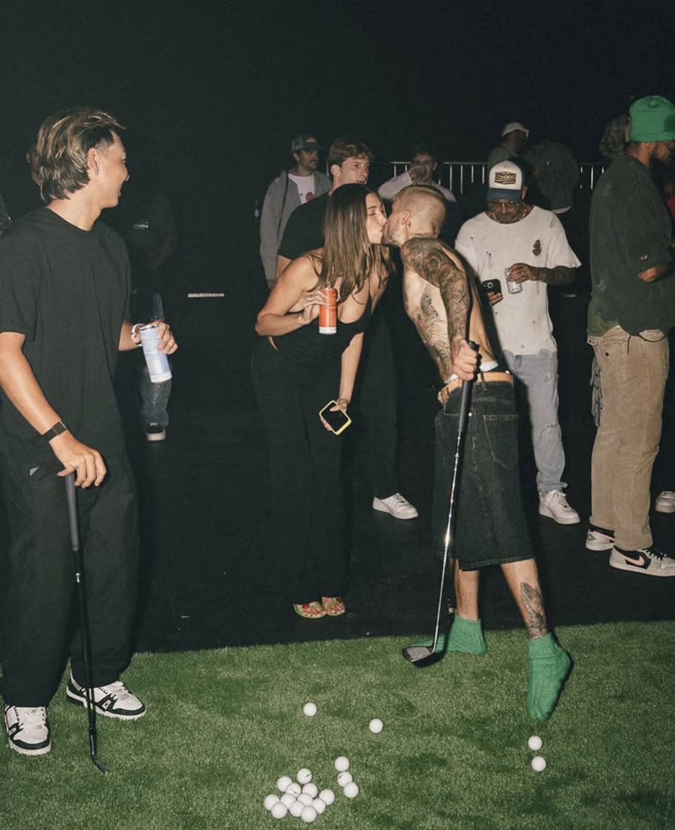 Golf community social moment in-store